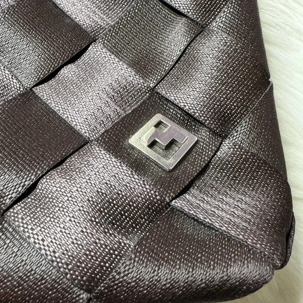 Maggie Bags Genuine Seatbelt Bag Brown - Picture 6 of 7